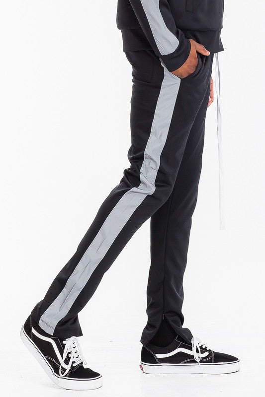 FLASH SALE SINGLE STRIPE TRACK PANTS