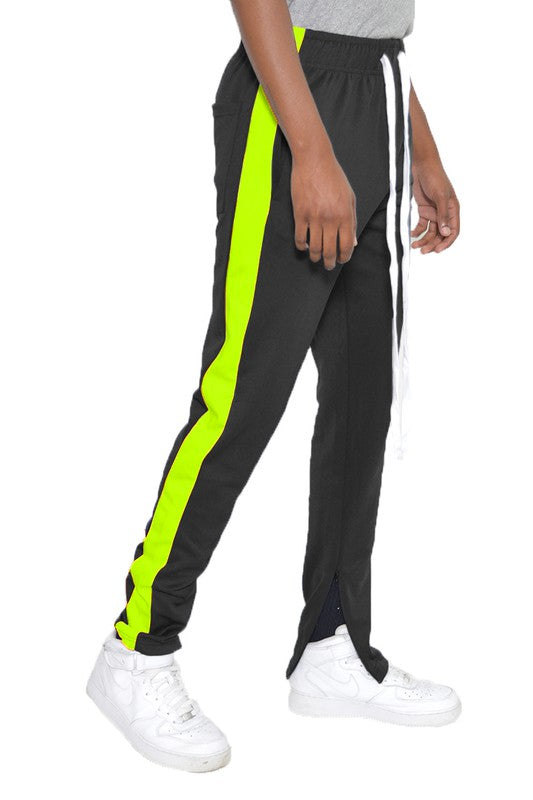 FLASH SALE SINGLE STRIPE TRACK PANTS