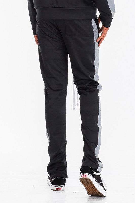 FLASH SALE SINGLE STRIPE TRACK PANTS