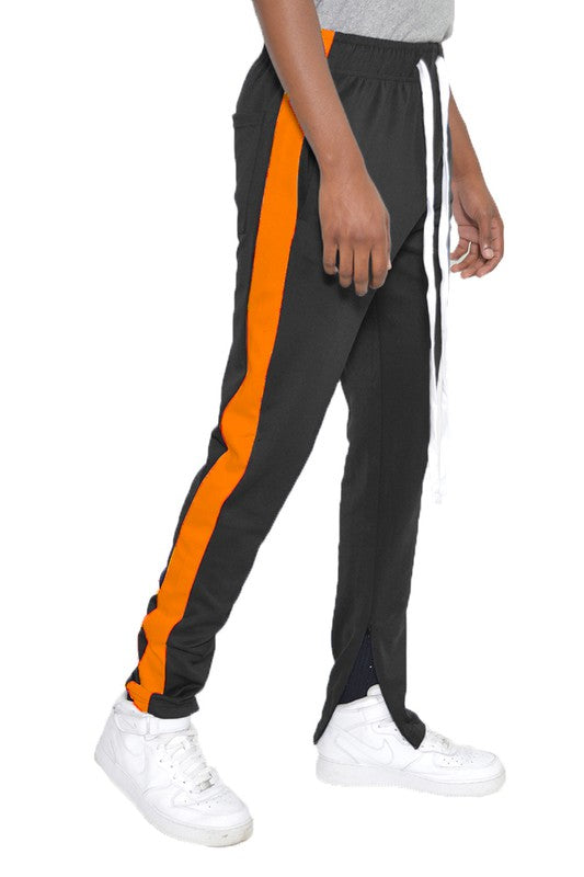 FLASH SALE SINGLE STRIPE TRACK PANTS