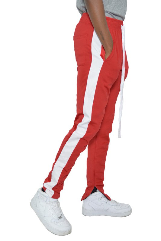 FLASH SALE SINGLE STRIPE TRACK PANTS