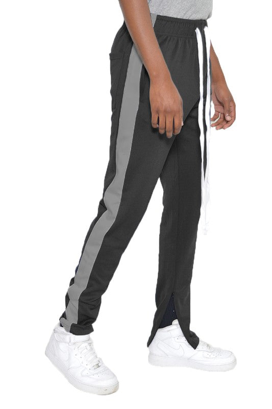 FLASH SALE SINGLE STRIPE TRACK PANTS