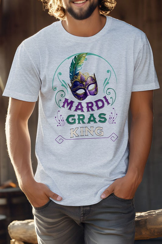 Mardi Gras King Unisex Graphic Tee