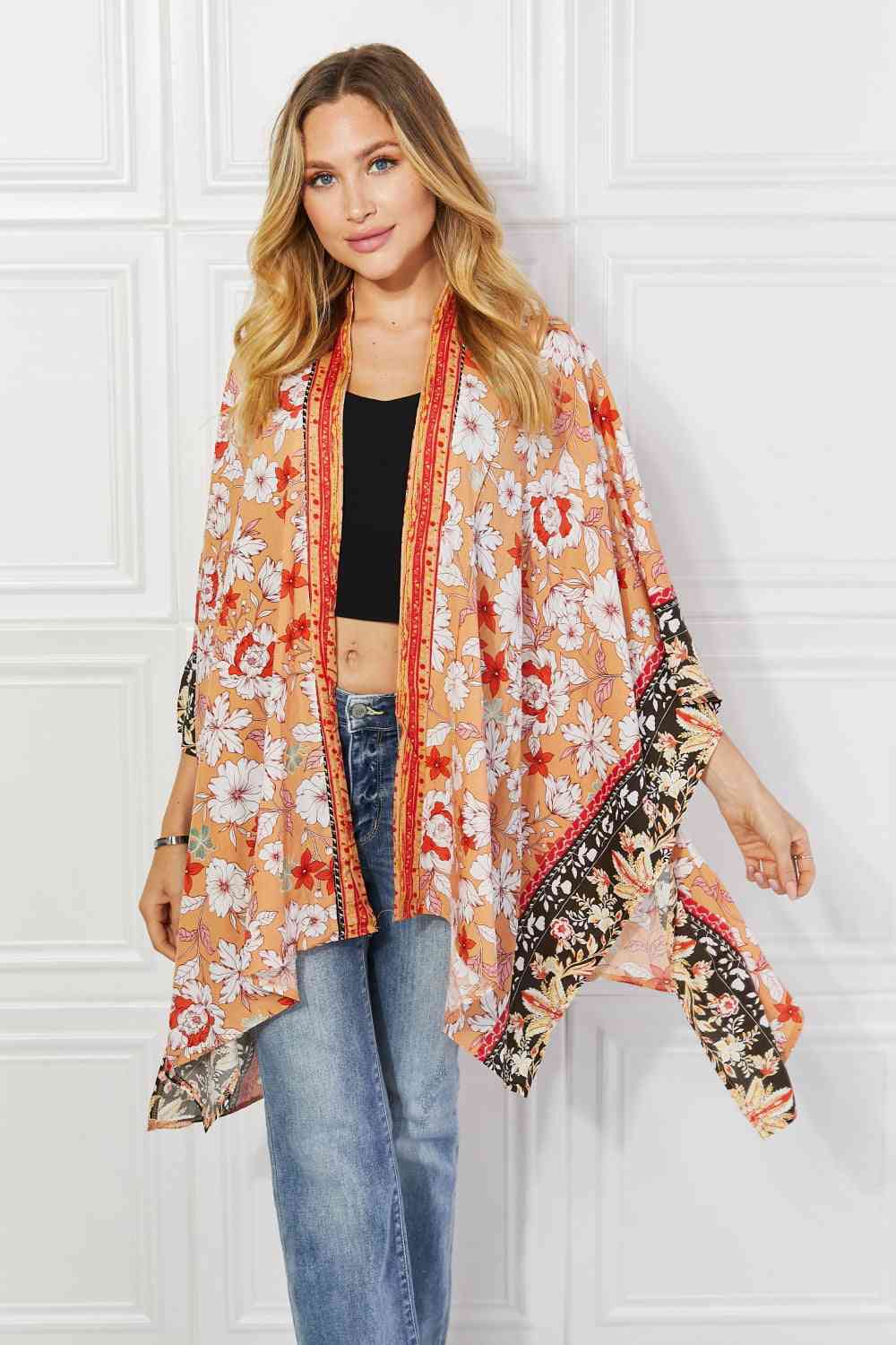 Kimono de encubrimiento Peachy Keen de Justin Taylor