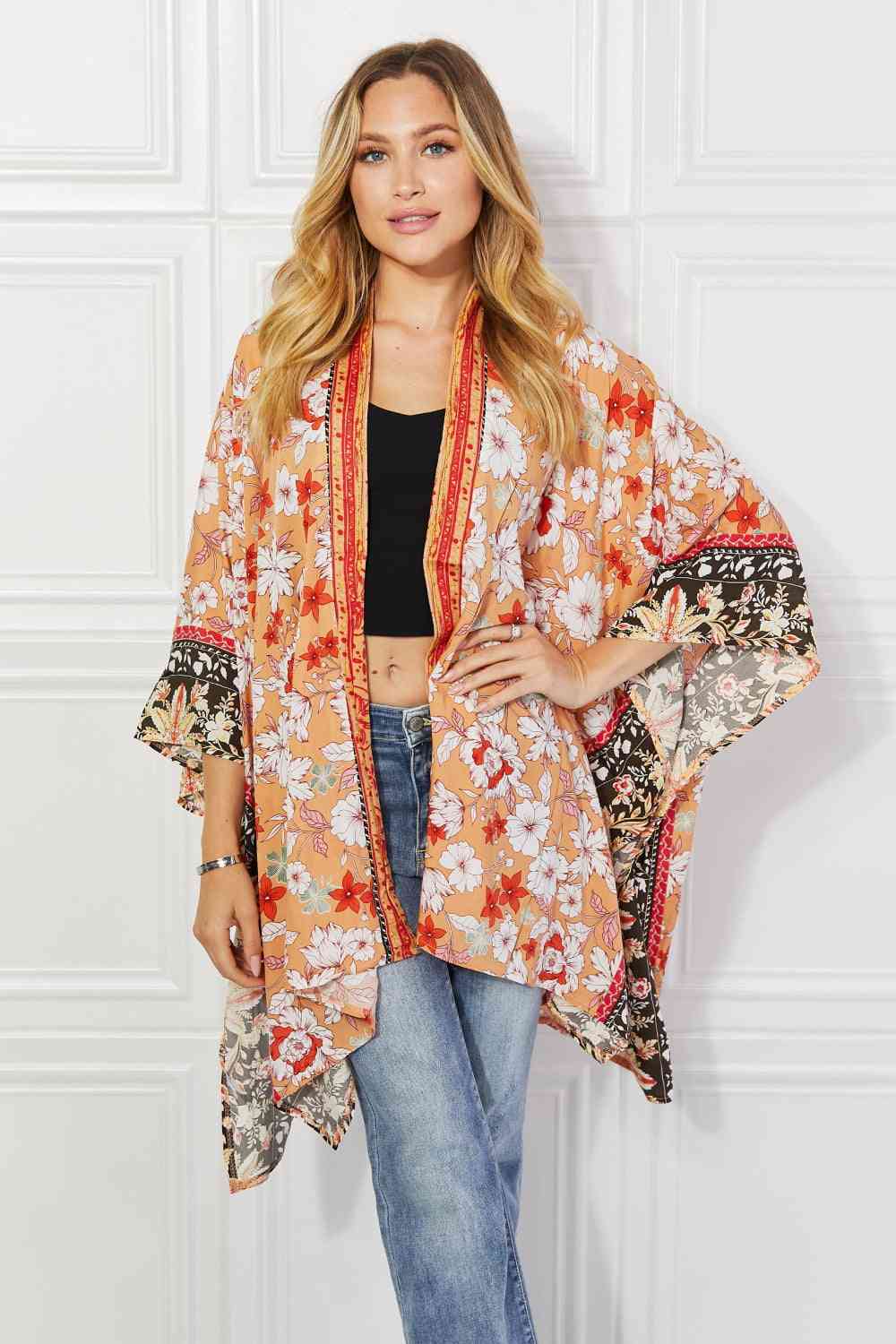 Kimono de encubrimiento Peachy Keen de Justin Taylor