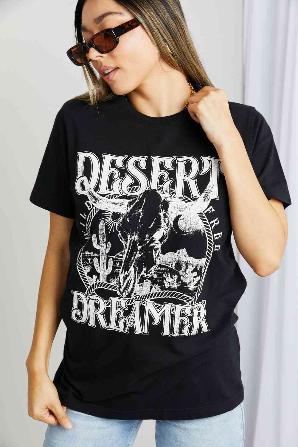 Camiseta con gráfico DESERT DREAMER de tamaño completo de mineB