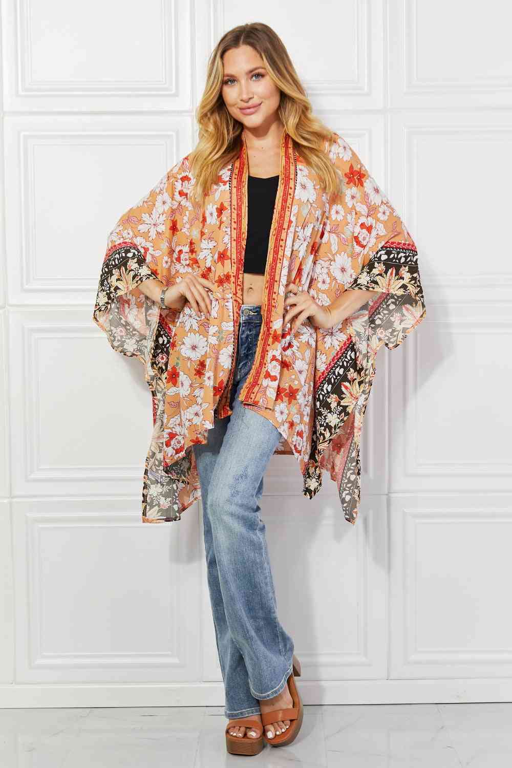 Kimono de encubrimiento Peachy Keen de Justin Taylor