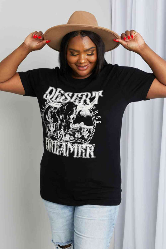 Camiseta con gráfico DESERT DREAMER de tamaño completo de mineB